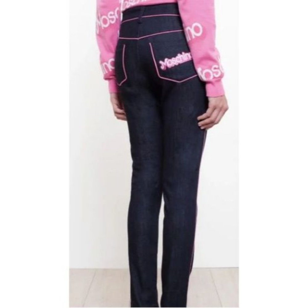 MOSCHINO Barbie Couture Denim Barbie Jeans - Size 4